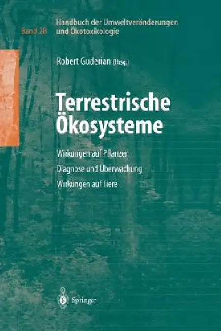 Handbuch Der Umweltveränderungen Und Ökotoxikologie (English, Robert Guderian)