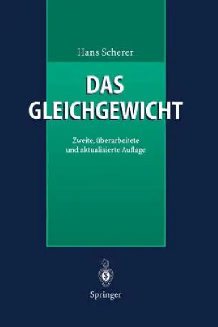 Das Gleichgewicht (English, Hans Scherer)
