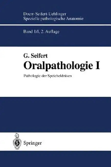 Oralpathologie I (English, Gerhard Seifert)