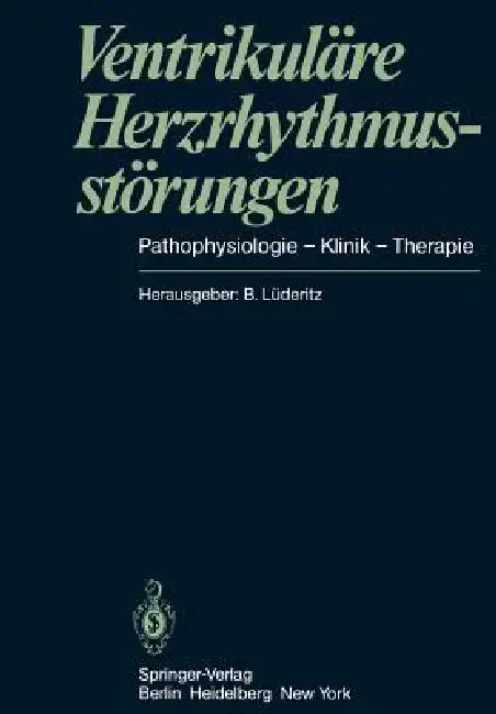 Ventrikuläre Herzrhythmusstörungen (English, B. Lüderitz)