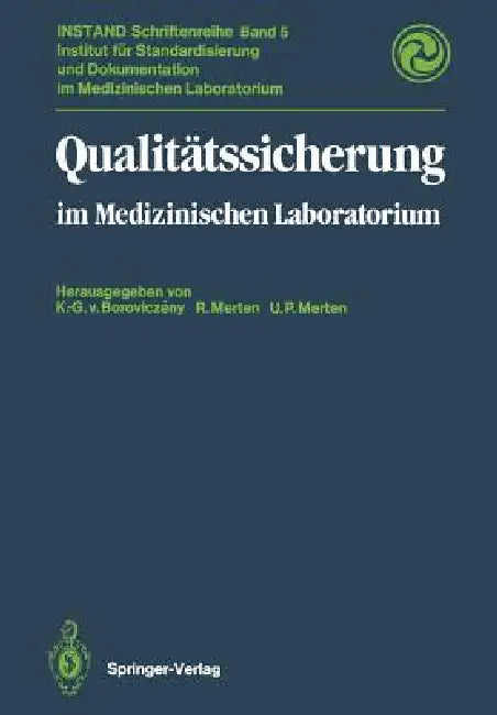 Qualitätssicherung (English, Karl-Georg V. Boroviczeny | Richard Merten | Utz Peter Merten)