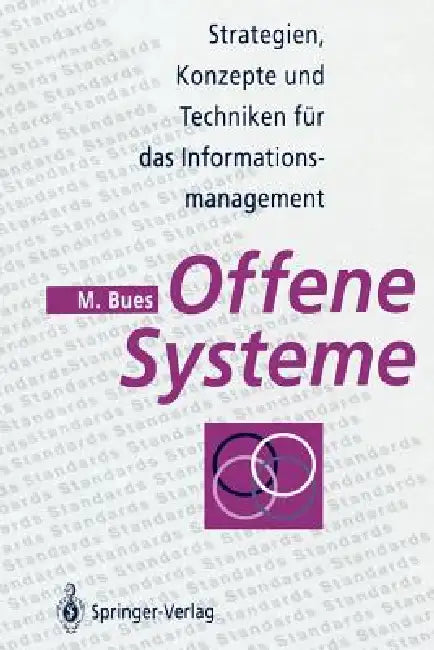 Offene Systeme (English, Manfred Bues)