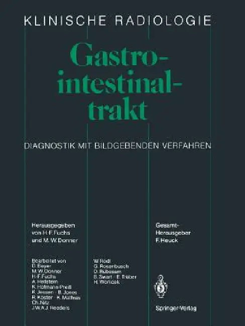 Gastrointestinaltrakt (English, D. Beyer | Hatto-Franz Fuchs | M. W. Donner)