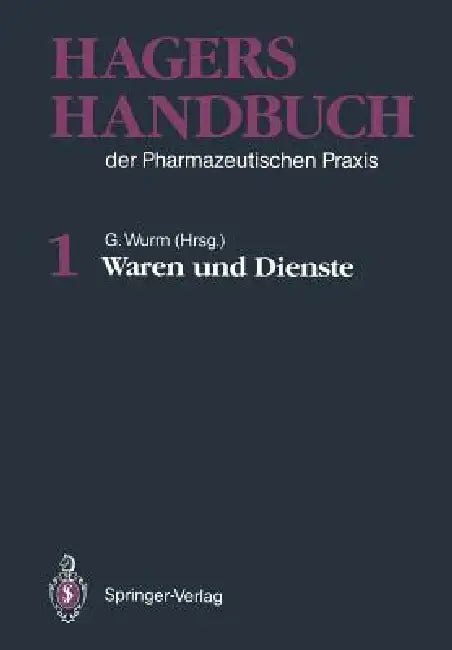 Waren Und Dienste (English, Gisela Wurm | Wissenschaftlicher Beirat | Hermann Hager)