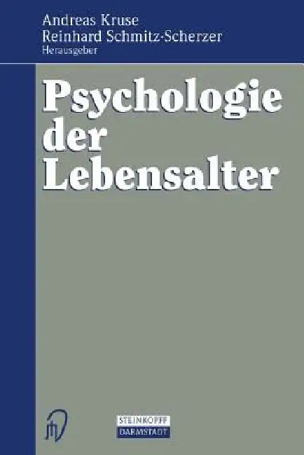 Psychologie Der Lebensalter (English, Andreas Kruse | Reinhard Schmitz-Scherzer)