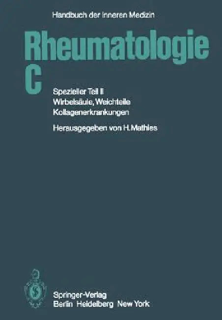 Rheumatologie C (English, M. Aufdermaur | G. L. Bach | J. -M Engel)