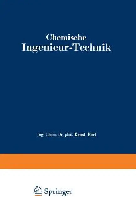 Chemische Ingenieur-Technik (English, R. Bemmann | A. Chwala | A. Ernst)
