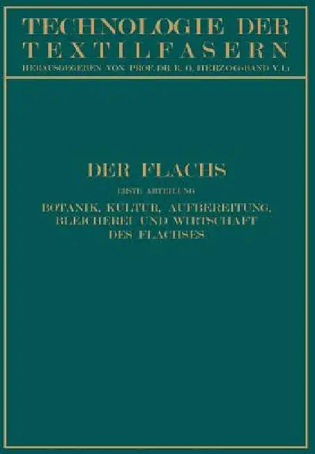 Der Flachs (English, W. Kind | P. Koenig | E. Schilling)