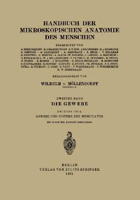 Die Gewebe (English, Gösta Häggqvist | Wilhelm V. Möllendorff)