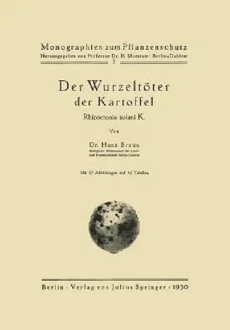Der Wurzeltöter Der Kartoffel (English, Hans Braun | H. Morstatt)