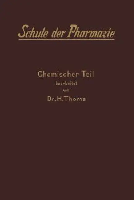 II. Chemischer Teil (English, H. Thoms)