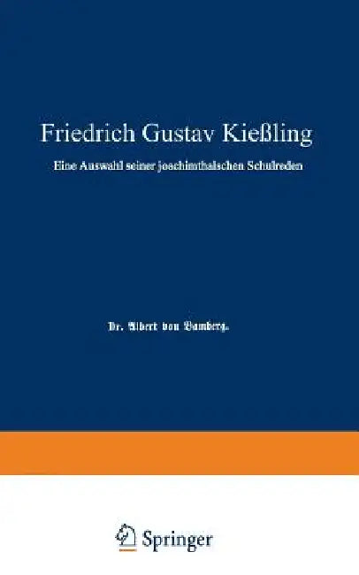 Friedrich Gustav Kießling (English, Albert Von Bamberg)