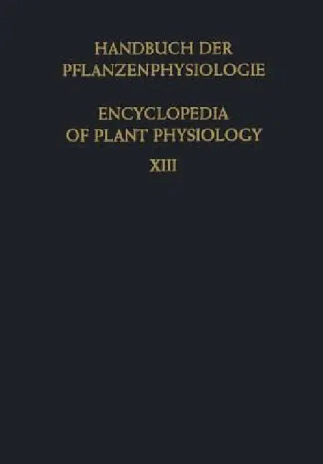 Der Stofftransport in Der Pflanze / Translocation in Plants (English, W. Schumacher)