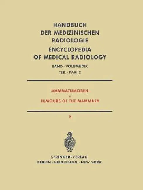 Mammatumoren / Tumours of the Mammary (English, R. Amalric | A. Zuppinger | V. Barth)