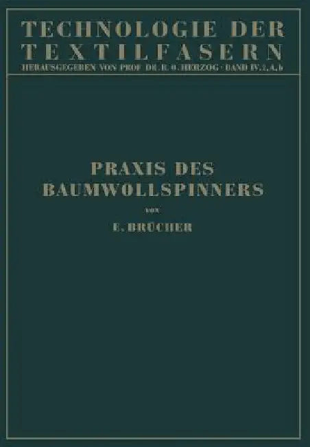 Baumwollspinnerei (English, Na Brücher)