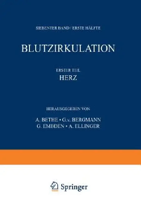 Handbuch Der Normalen Und Pathologischen Physiologie (English, A. Bethe | G. V. Bergmann | G. Embden)