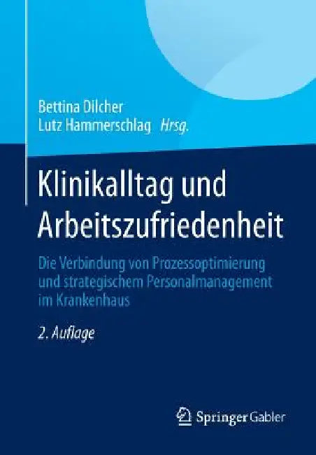 Klinikalltag Und Arbeitszufriedenheit (English, Bettina Dilcher | Lutz Hammerschlag)