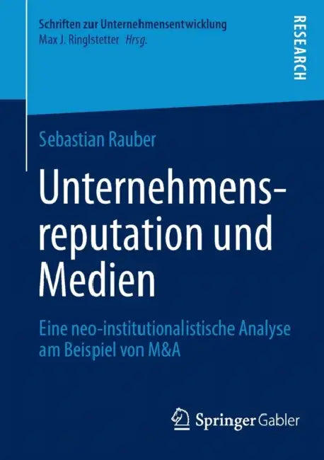 Unternehmensreputation Und Medien (English, Sebastian Rauber)