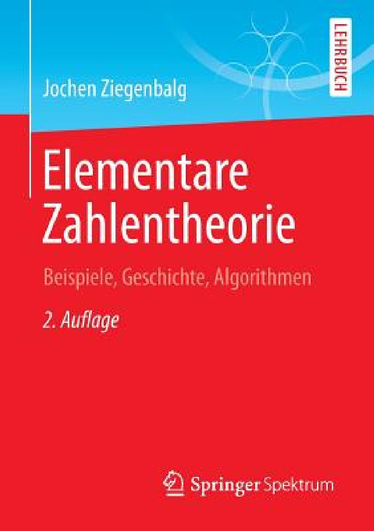 Elementare Zahlentheorie (English, Jochen Ziegenbalg)