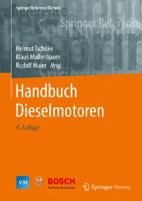 Handbuch Dieselmotoren (English, Helmut Tschöke | Klaus Mollenhauer | Rudolf Maier)