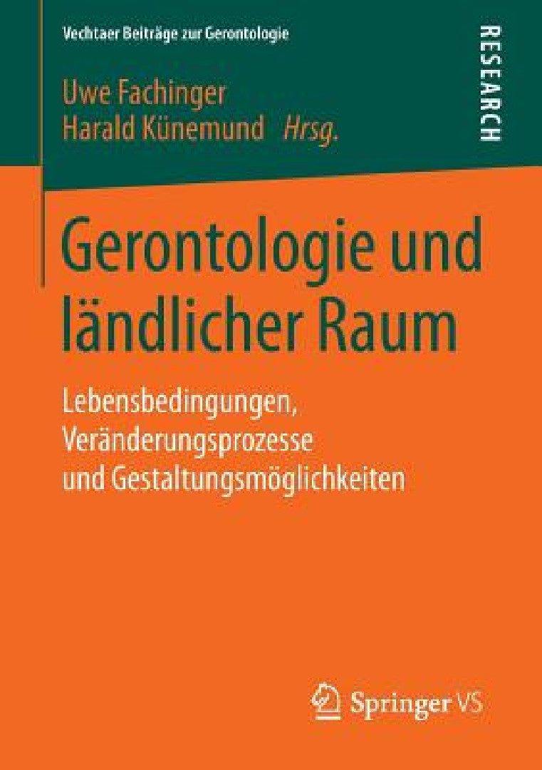 Gerontologie Und Ländlicher Raum (English, Uwe Fachinger | Harald Künemund)