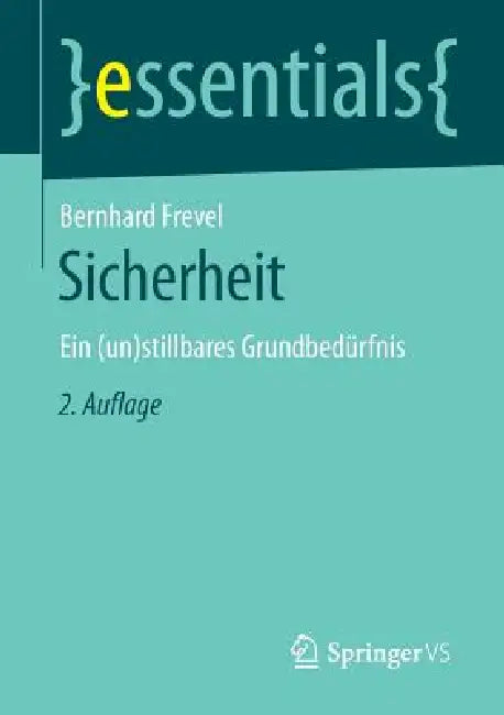 Sicherheit (English, Bernhard Frevel)
