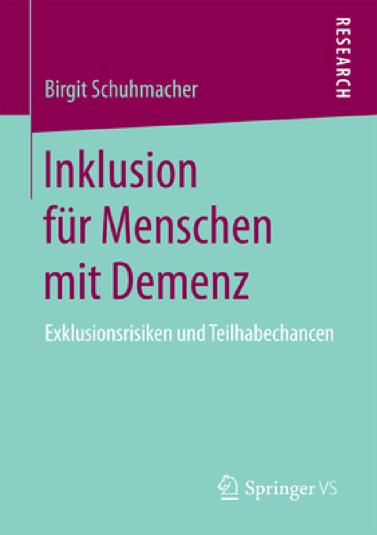 Inklusion Für Menschen Mit Demenz (English, Birgit Schuhmacher)