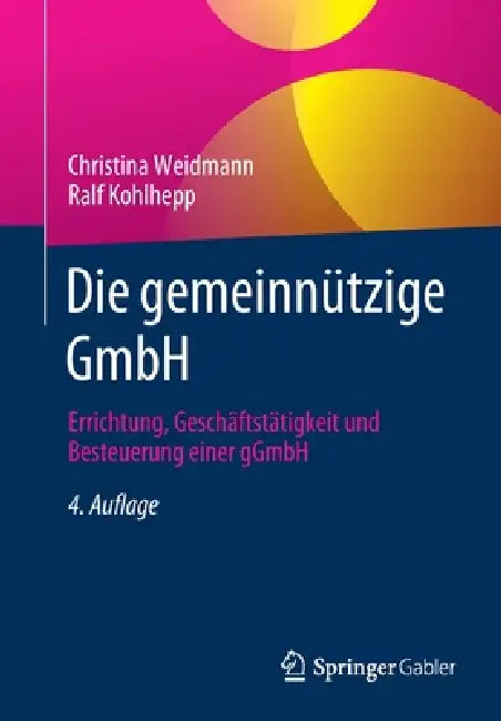 Die Gemeinnützige Gmbh (English, Christina Weidmann | Ralf Kohlhepp)