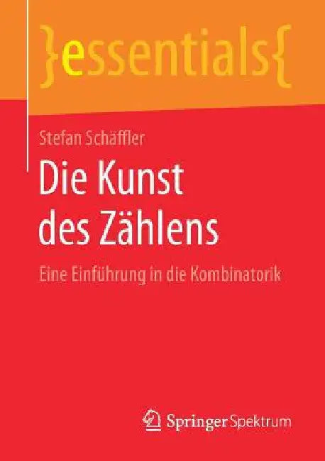 Die Kunst Des Zählens (English, Stefan Schäffler)