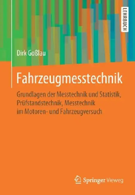 Fahrzeugmesstechnik (English, Dirk Goßlau)