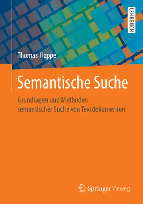 Semantische Suche (English, Thomas Hoppe | Bernhard Humm)