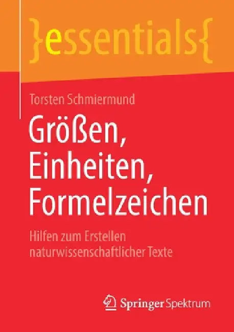 Größen, Einheiten, Formelzeichen (English, Torsten Schmiermund)