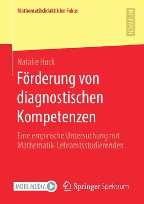 Förderung Von Diagnostischen Kompetenzen (English, Natalie Hock)