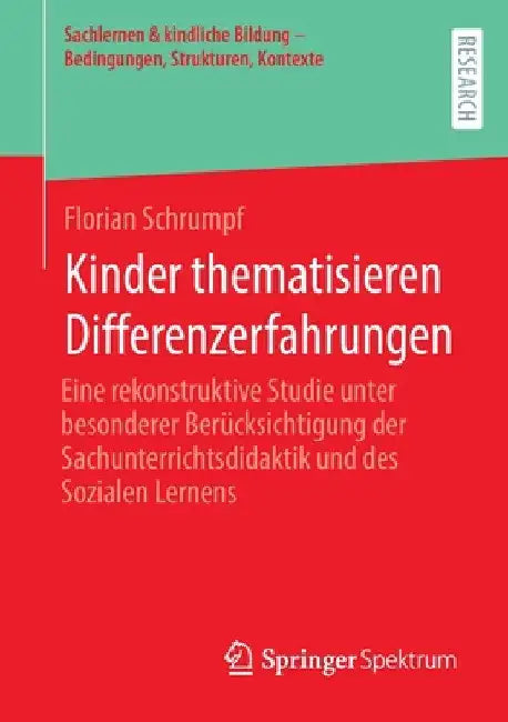 Kinder Thematisieren Differenzerfahrungen (English, Florian Schrumpf)