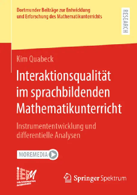 Interaktionsqualität Im Sprachbildenden Mathematikunterricht (English, Kim Quabeck)