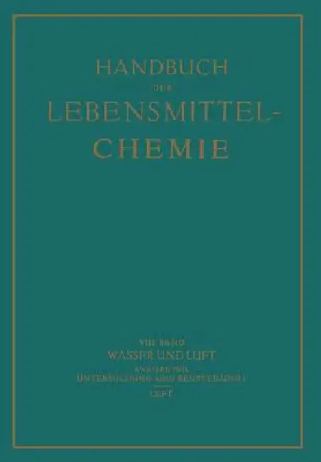 Wasser Und Luft (English, B. Bleyer | S. W. Souci)