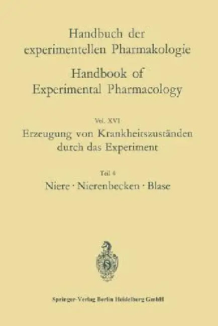 Erzeugung Von Krankheitszuständen Durch Das Experiment (English, Oskar Eichler | Helmut Haase)