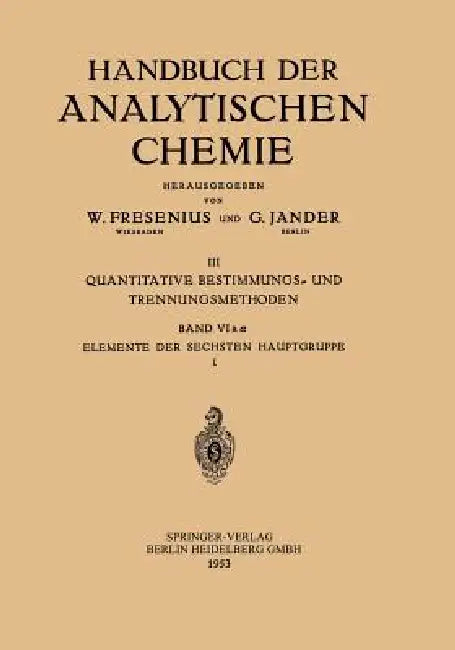 Elemente Der Sechsten Hauptgruppe (English, Otto Liebknecht)
