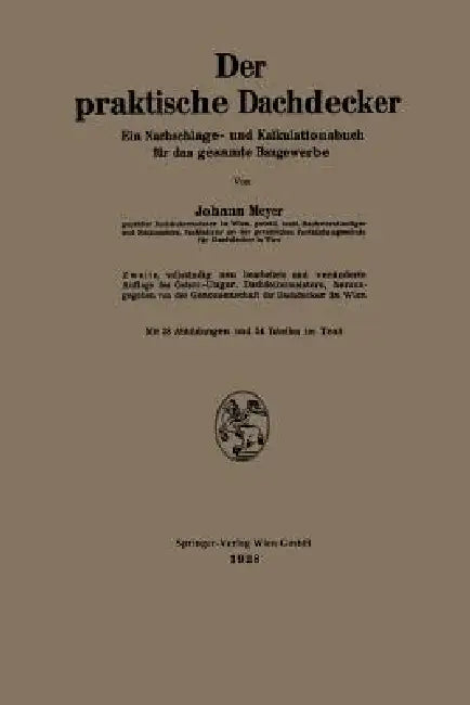 Der Praktische Dachdecker (English, Johann Meyer)