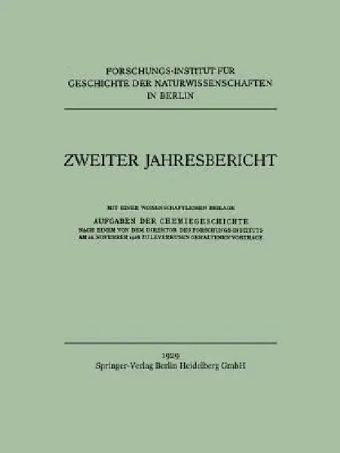 Zweiter Jahresbericht (English, J. Ruska)