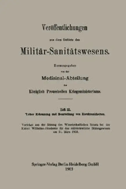 Ueber Erkennung Und Beurteilung Von Herzkrankheiten (English, Kenneth A. Loparo)