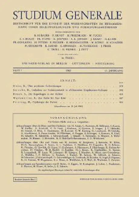 Über Psychische Farbwirkunge (English, Helmut Straube)