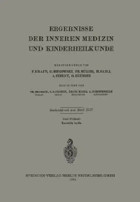 Rachitis Tarda (English, Emil Wieland)