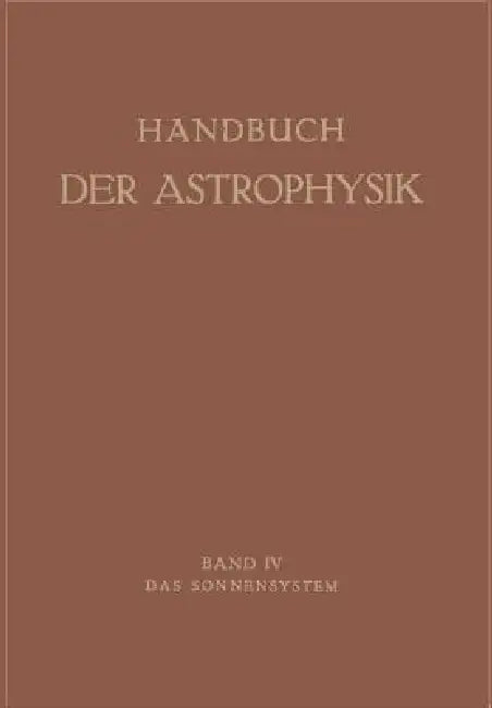 Das Sonnensystem (English, Giorgio Abetti | Walter Ernst Bernheimer | Gustav Eberhard)