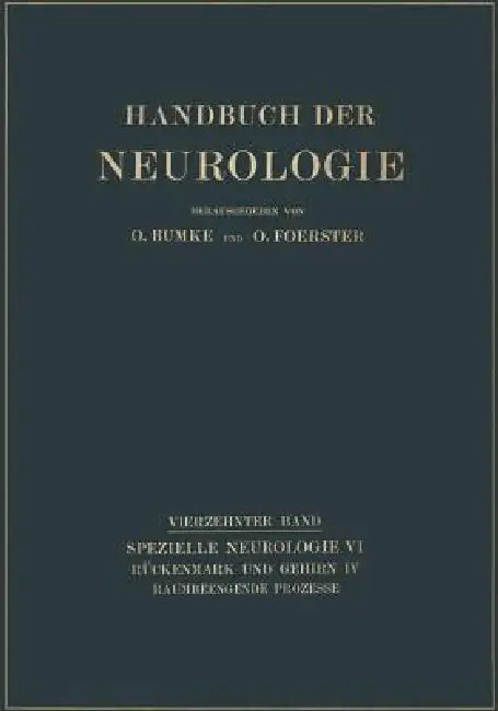 Raumbeengende Prozesse (English, Gustav Bodechtel | Oswald Bumke)