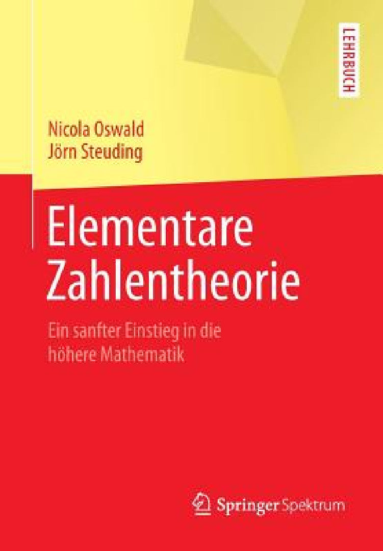 Elementare Zahlentheorie (English, Nicola Oswald | Jörn Steuding)