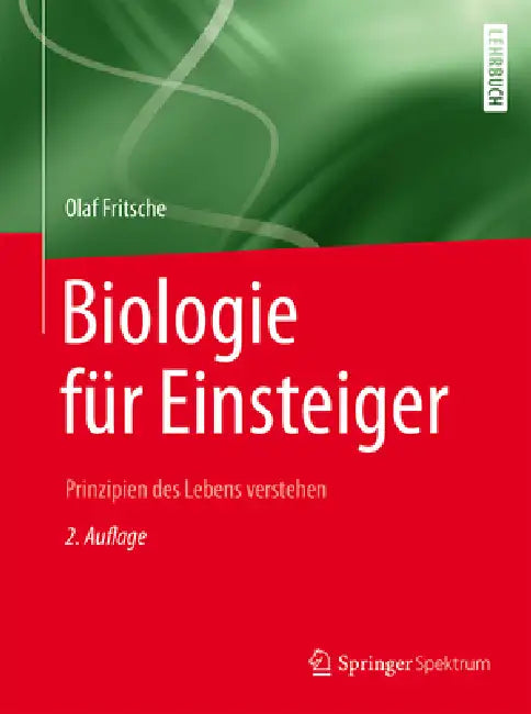 Biologie Für Einsteiger (English, Olaf Fritsche | Martin Lay)