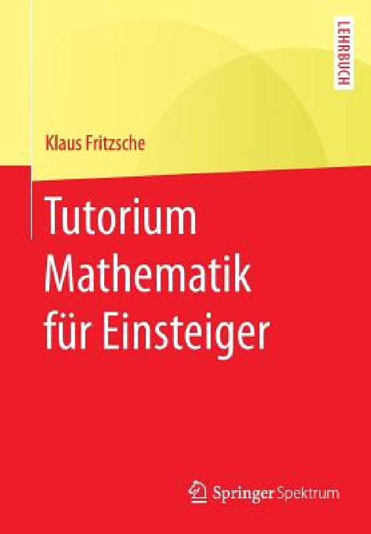 Tutorium Mathematik Für Einsteiger (English, Klaus Fritzsche)