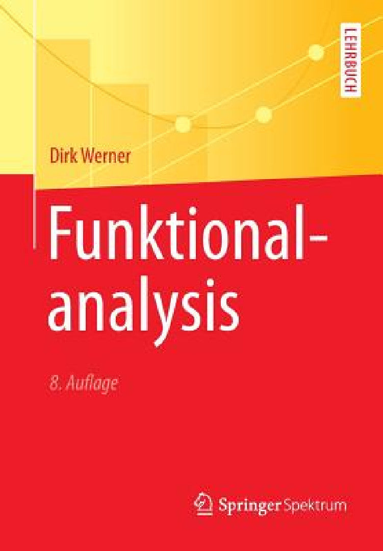 Funktionalanalysis (English, Dirk Werner)
