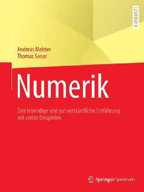 Numerik (English, Andreas Meister | Thomas Sonar)